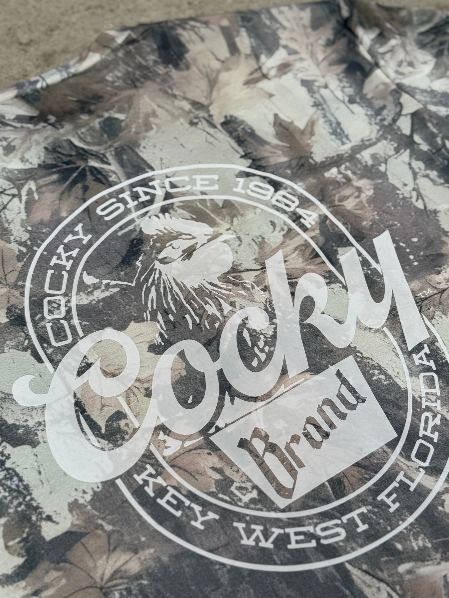 Cocky Mountain High Camo Tee