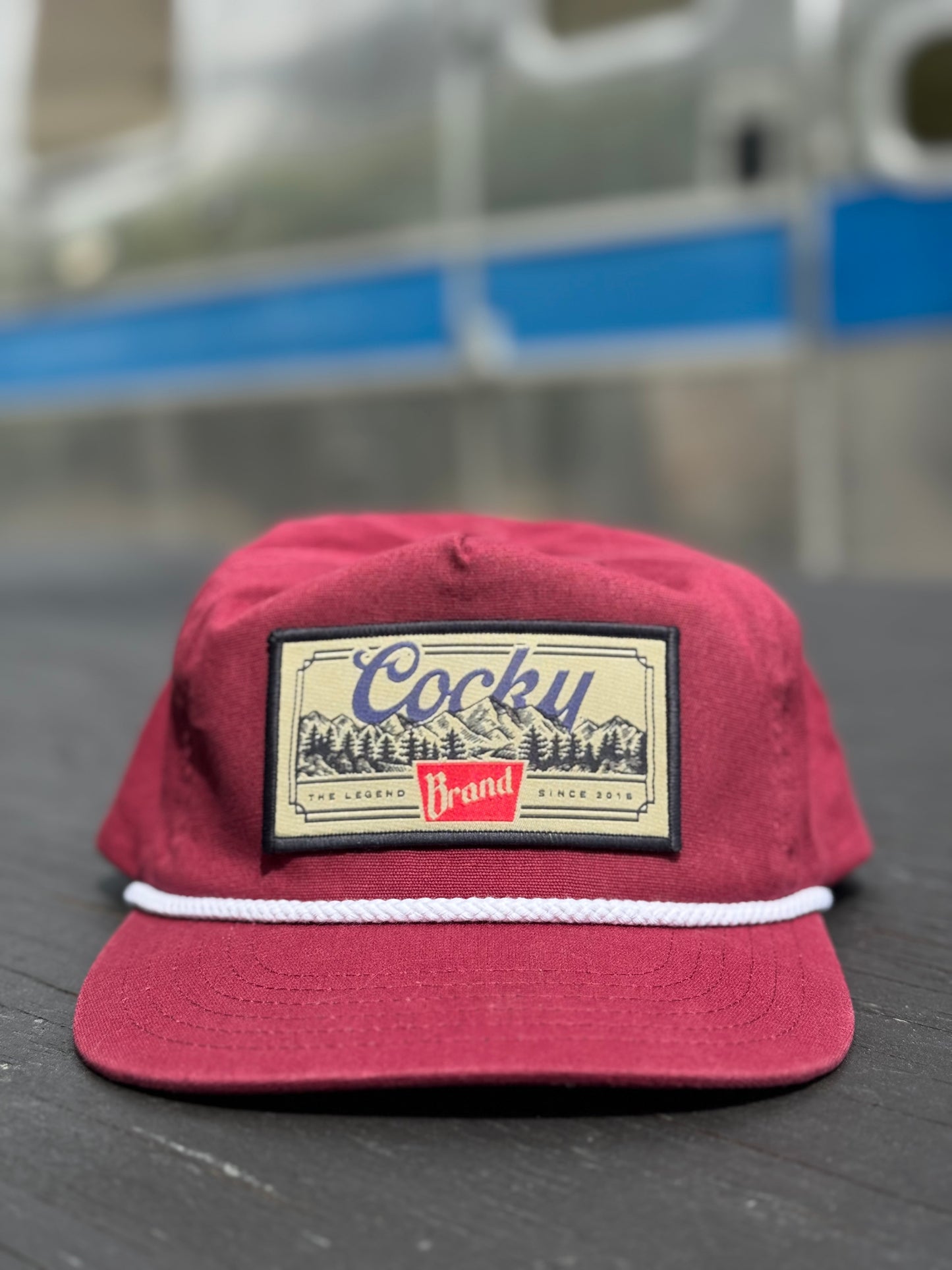 Cocky Mountain Ranger Organic Cotton Rope Hat
