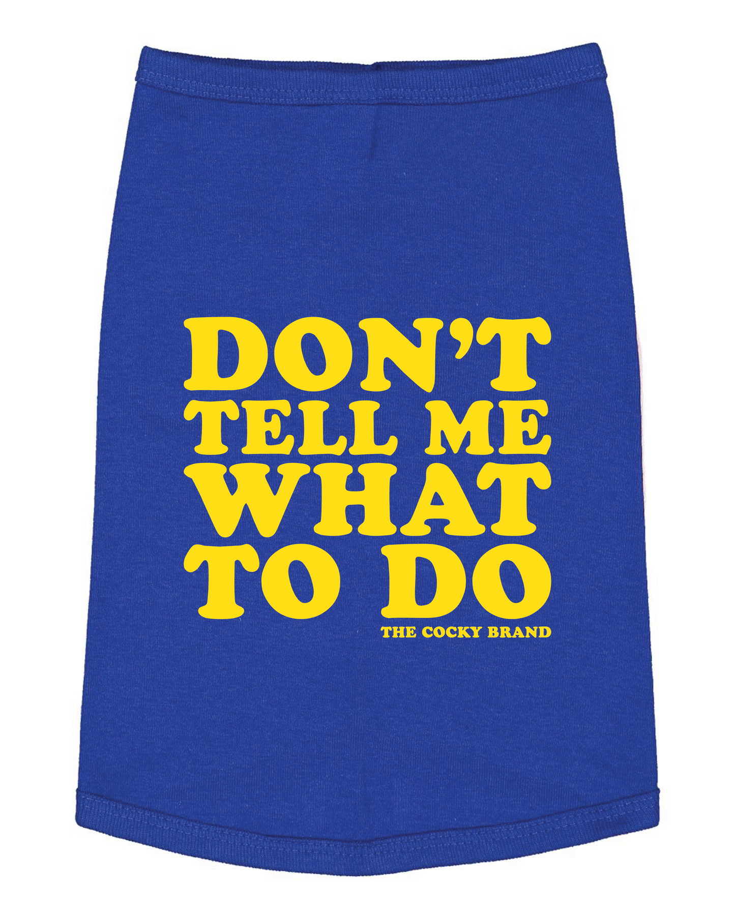 Rule Breaker Dog Tank