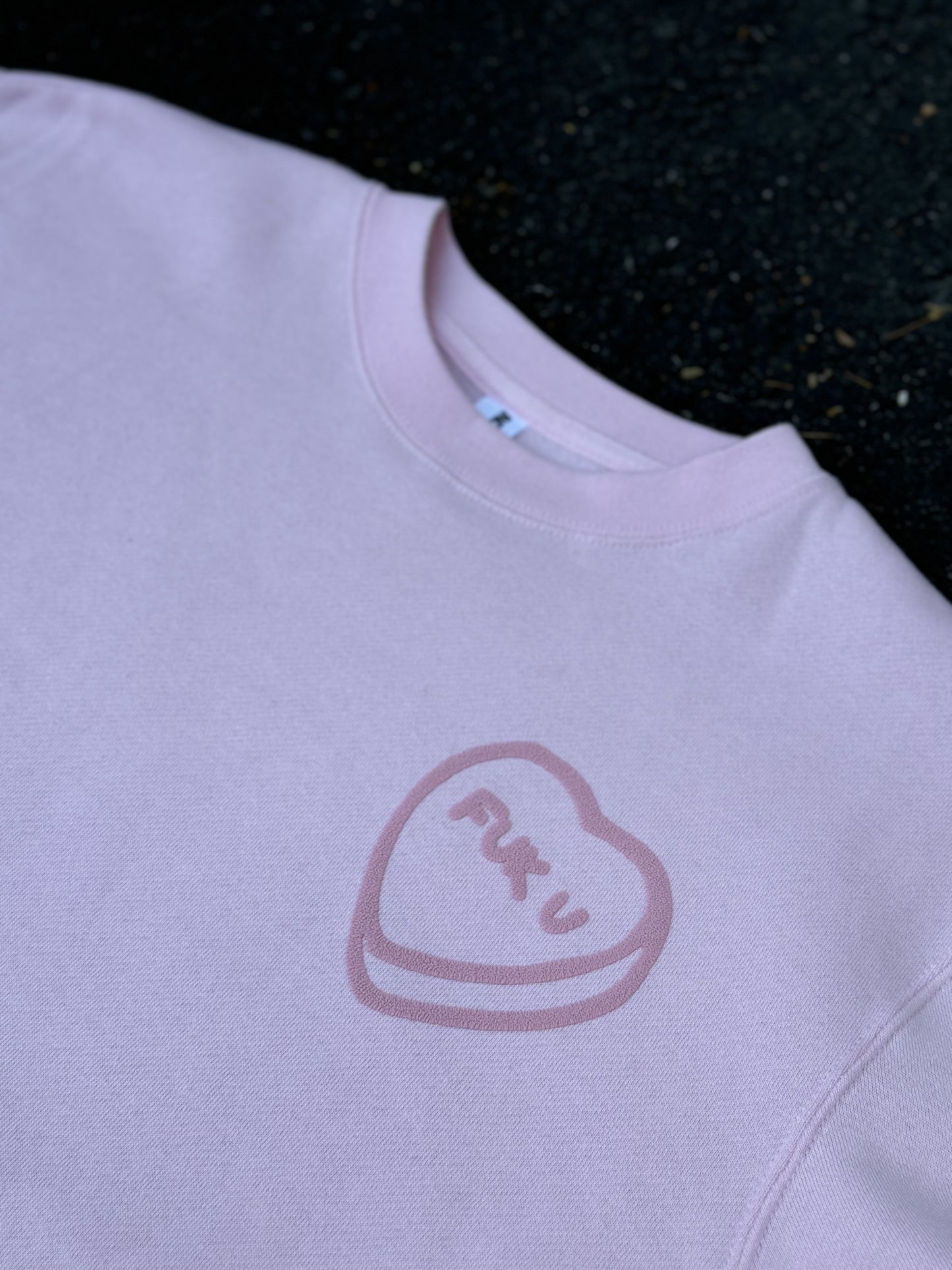 Candy Heart Crewneck Fleece