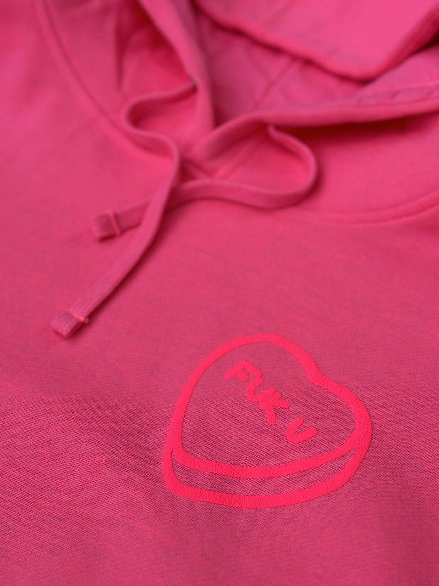 Candy Heart Fleece Hoodie