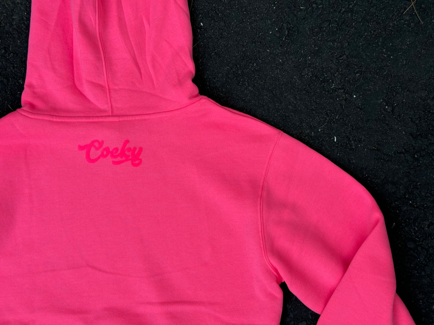 Candy Heart Fleece Hoodie