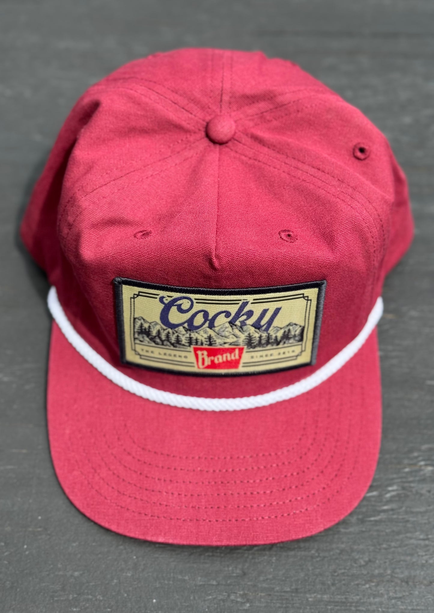 Cocky Mountain Ranger Organic Cotton Rope Hat
