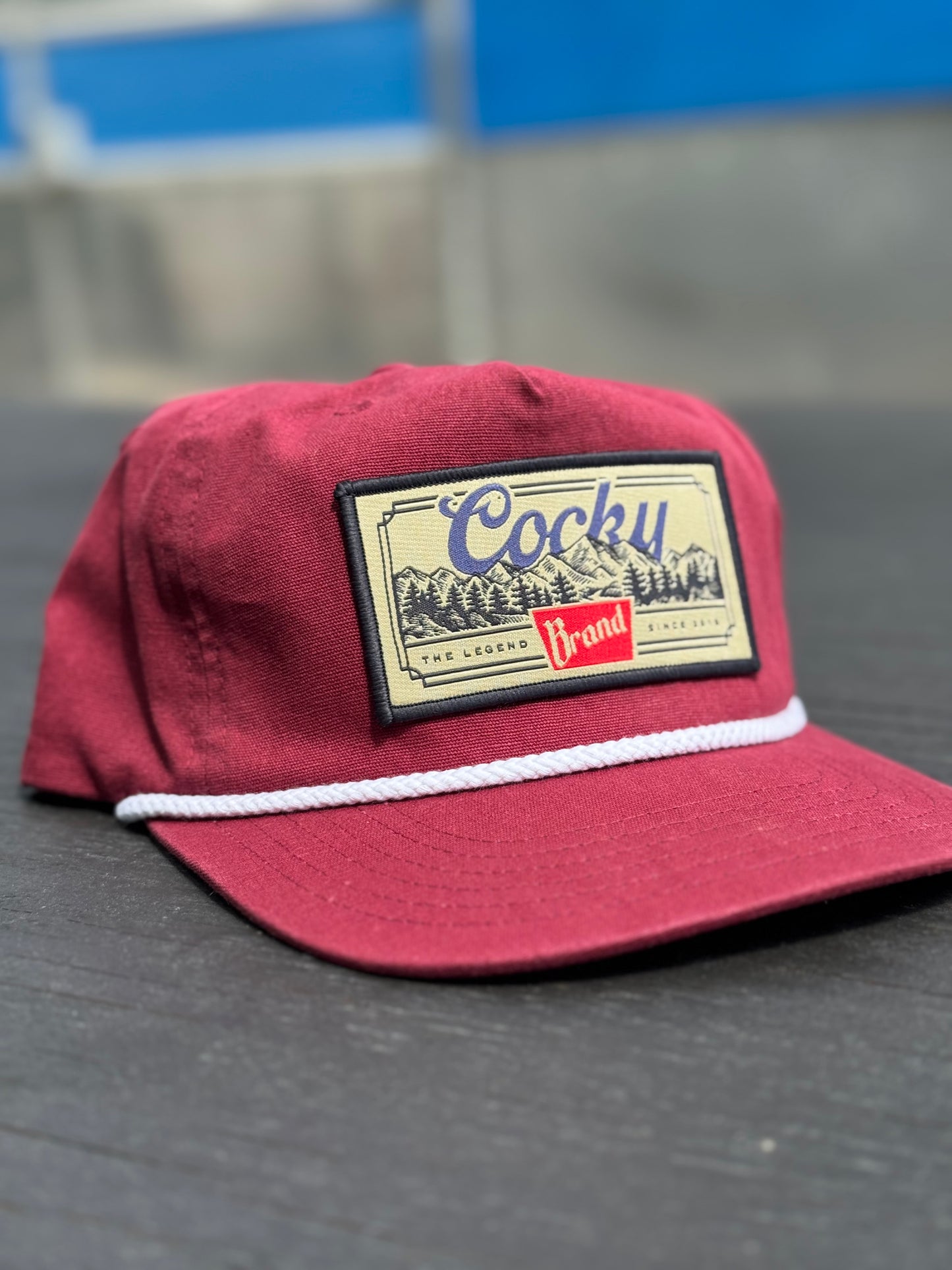 Cocky Mountain Ranger Organic Cotton Rope Hat