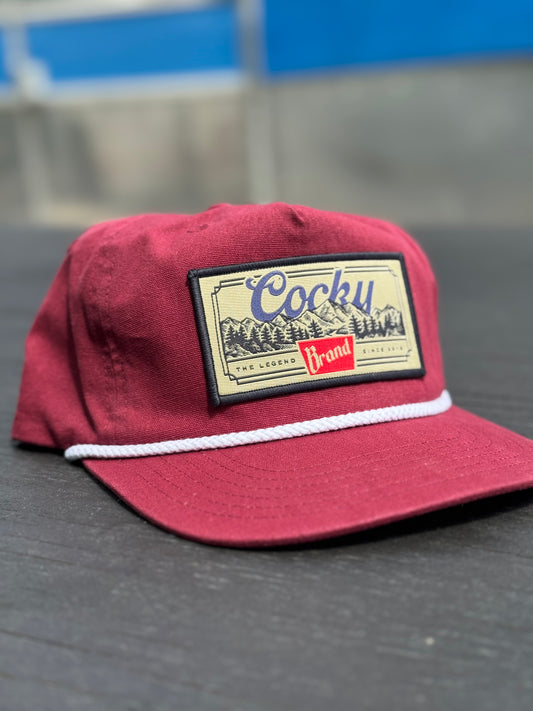 Cocky Mountain Ranger Organic Cotton Rope Hat