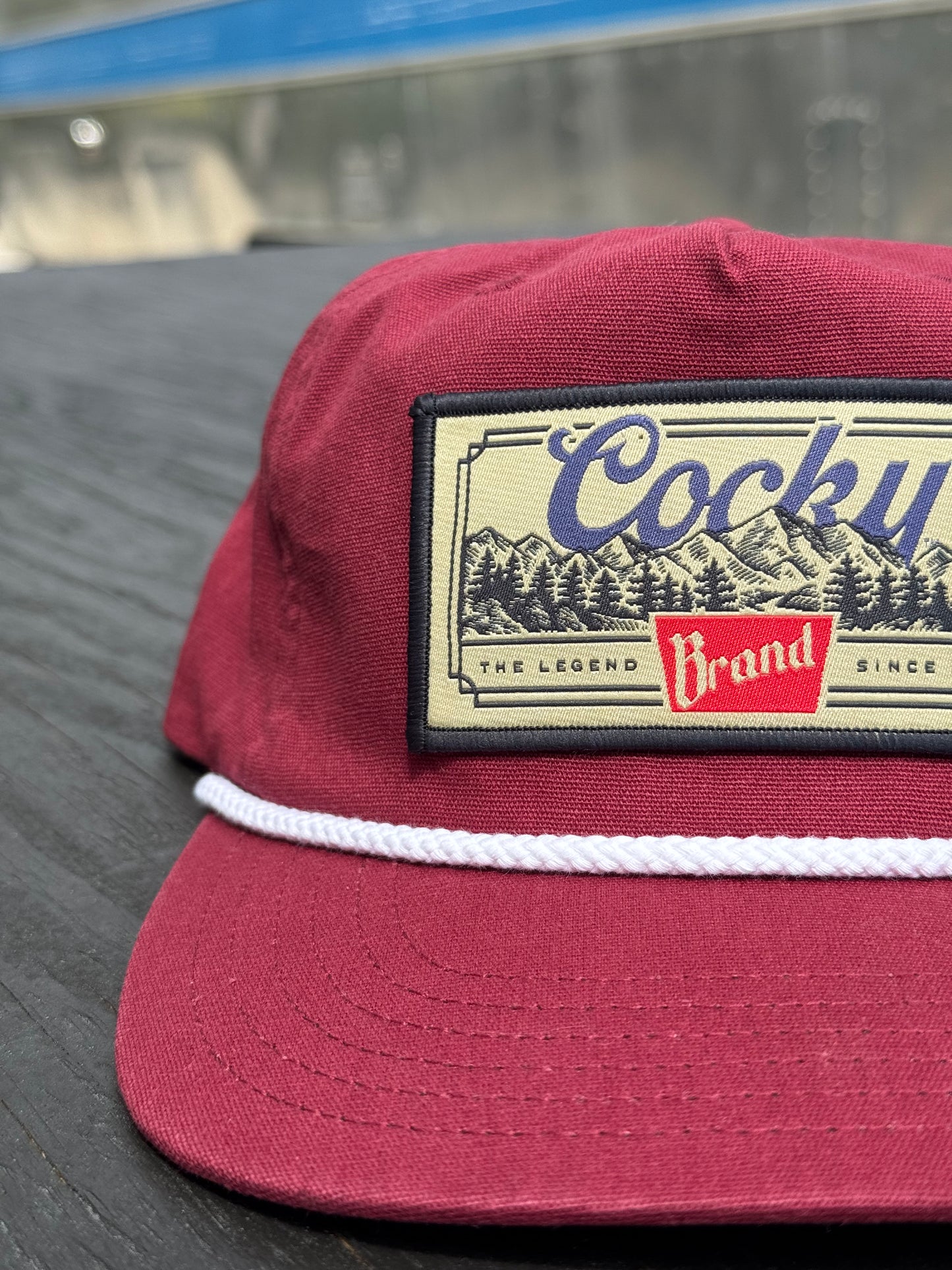Cocky Mountain Ranger Organic Cotton Rope Hat