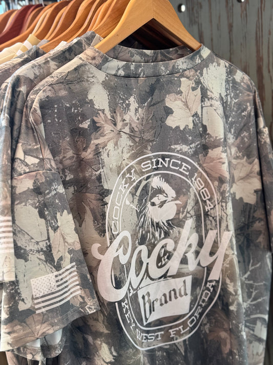 Cocky Mountain High Camo Tee