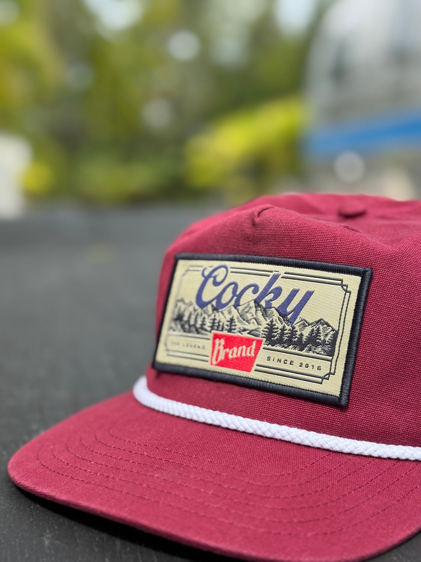 Cocky Mountain Ranger Organic Cotton Rope Hat