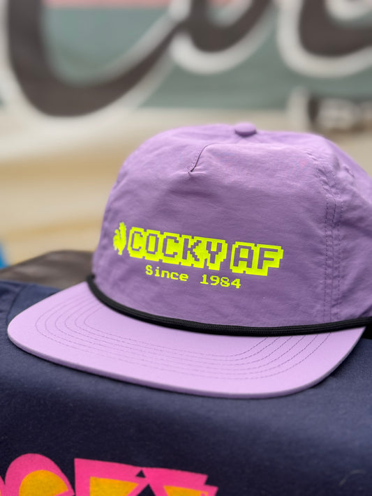 COCKY AF 2-BIT NYLON ROPE HAT