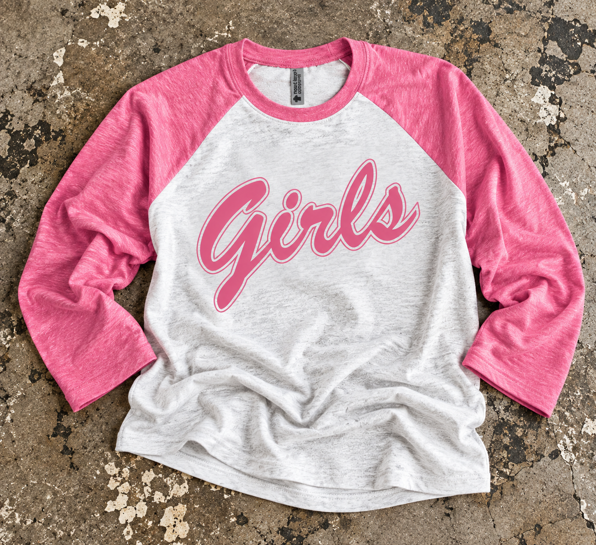 GIRLS TEAM RAGLAN TEE