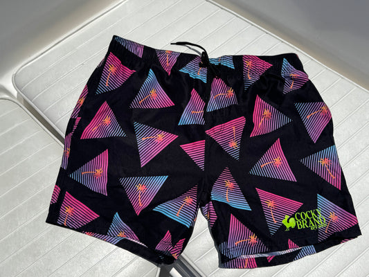 RETRO BEACH CLUB SWIM TRUNKS