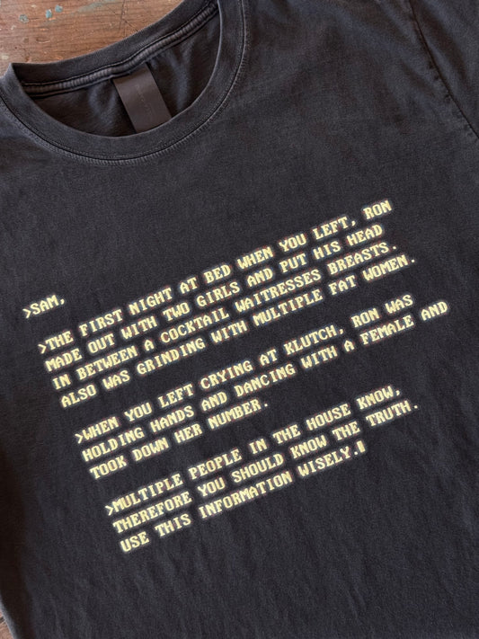The Note-stalgia Tee