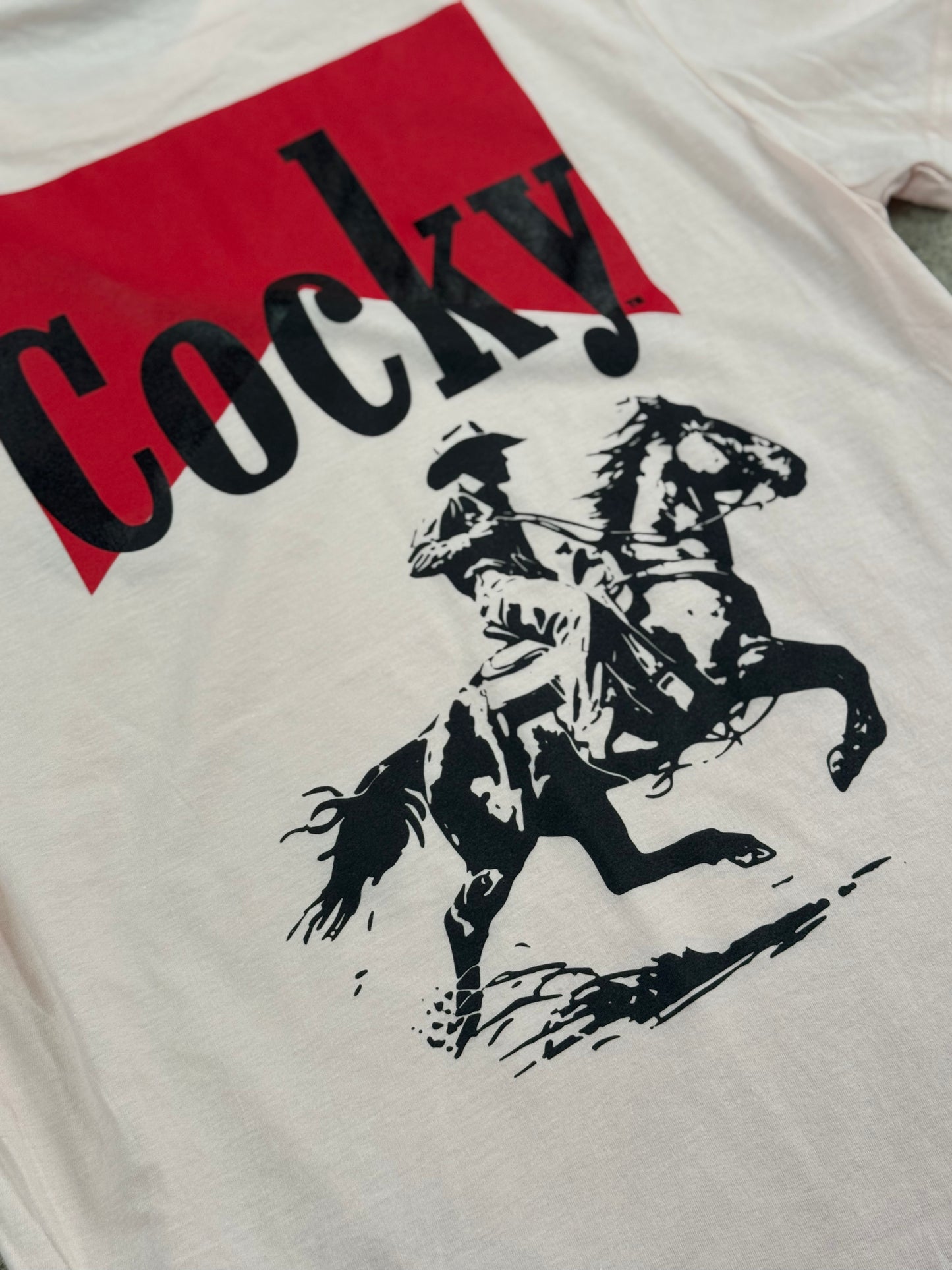 Cocky Rider Cowboy Tee