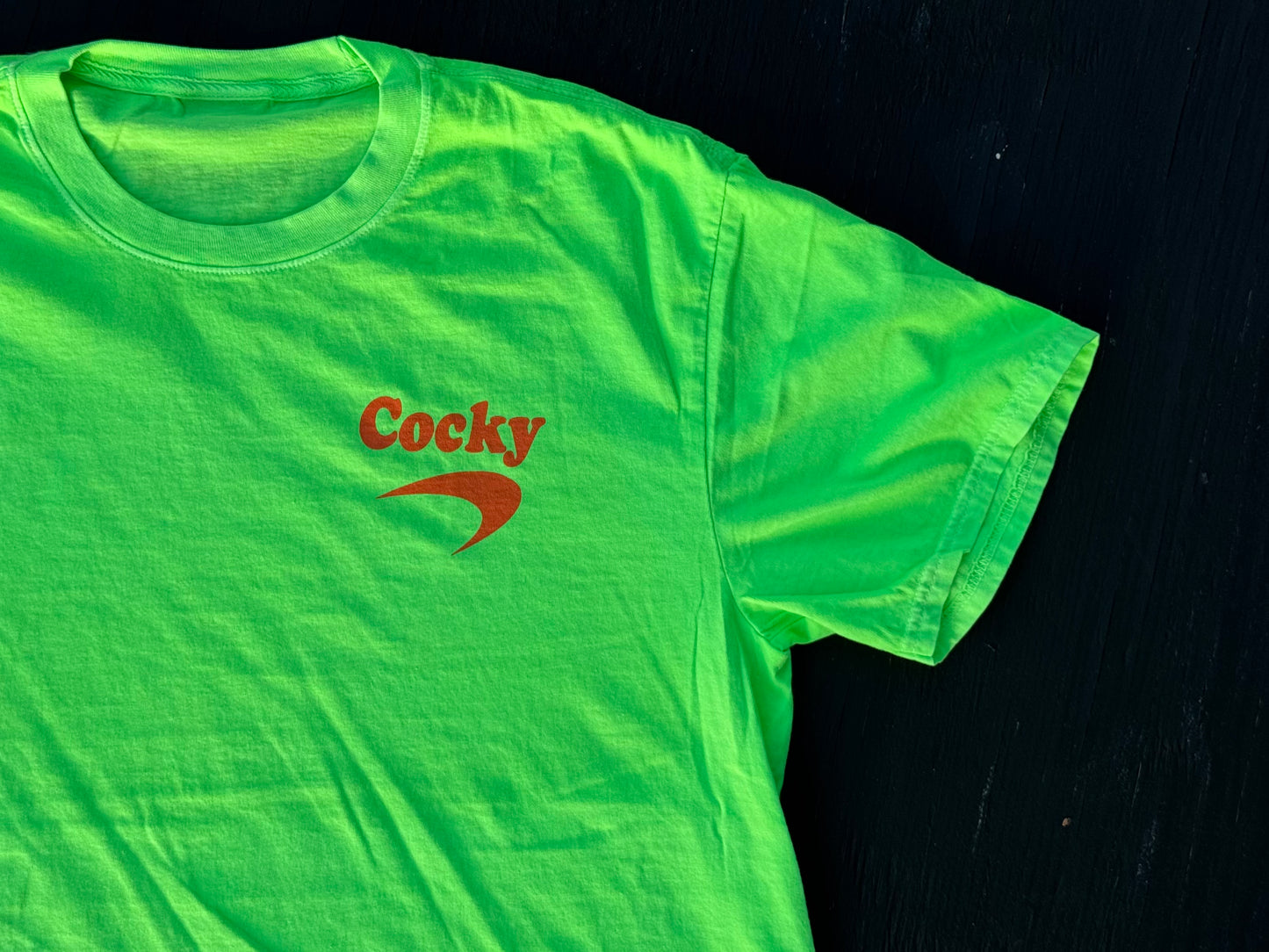 Cocky Newport Neon Retro Tee
