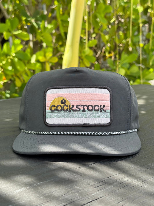 Cockstock Retro Nylon Rope Snapback