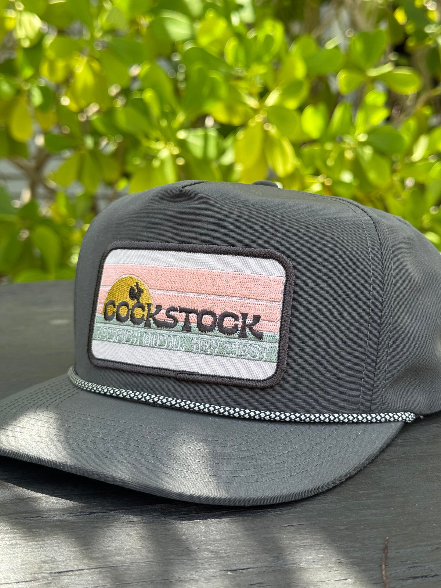 Cockstock Retro Nylon Rope Snapback