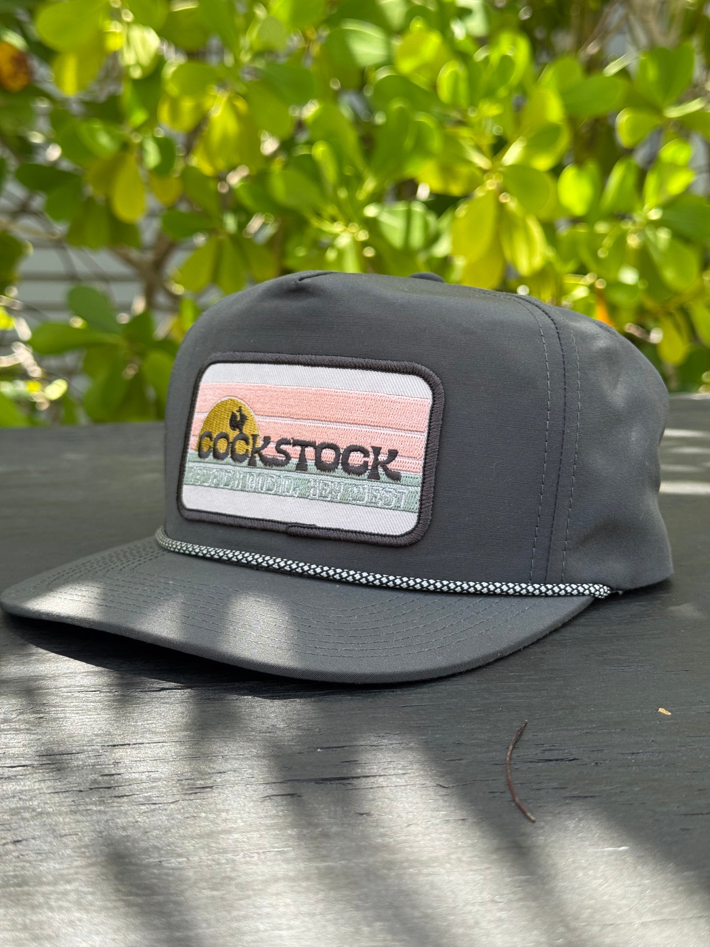 Cockstock Retro Nylon Rope Snapback