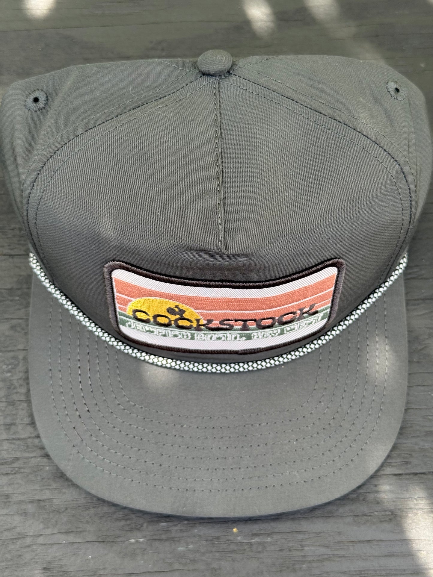 Cockstock Retro Nylon Rope Snapback