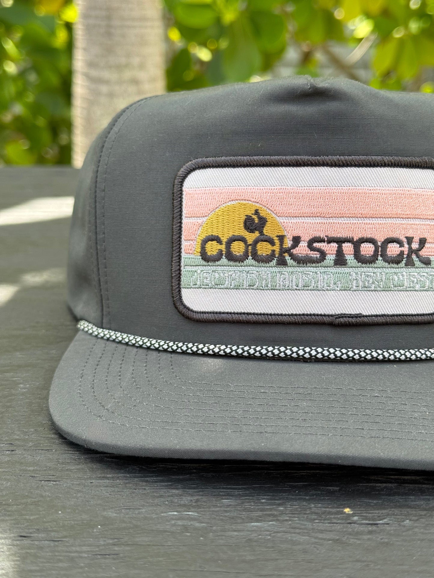 Cockstock Retro Nylon Rope Snapback