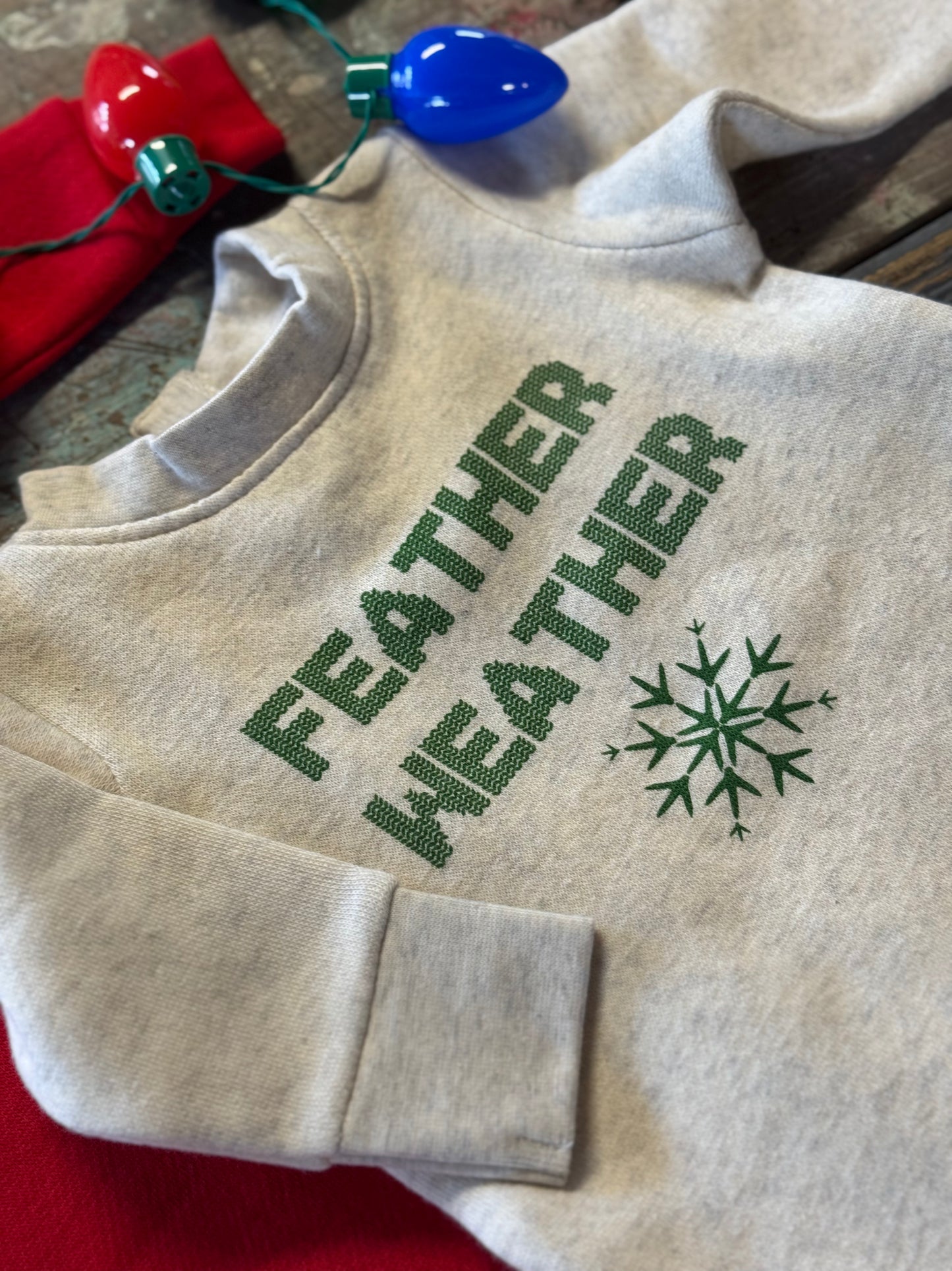 FEATHER WEATHER Infant Fleece Onesie