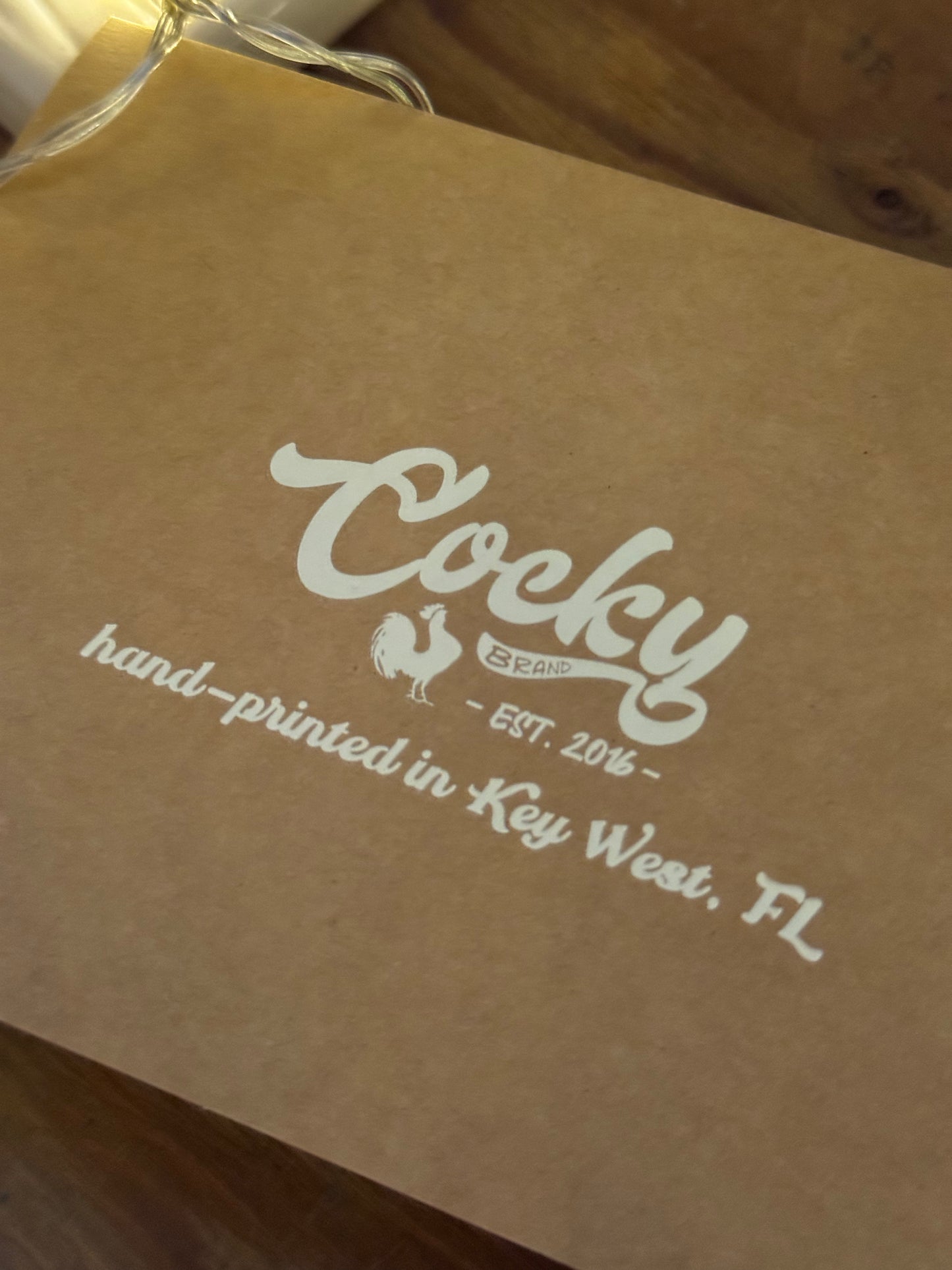 Cocky Hand-Printed Christmas Card 3 Pack