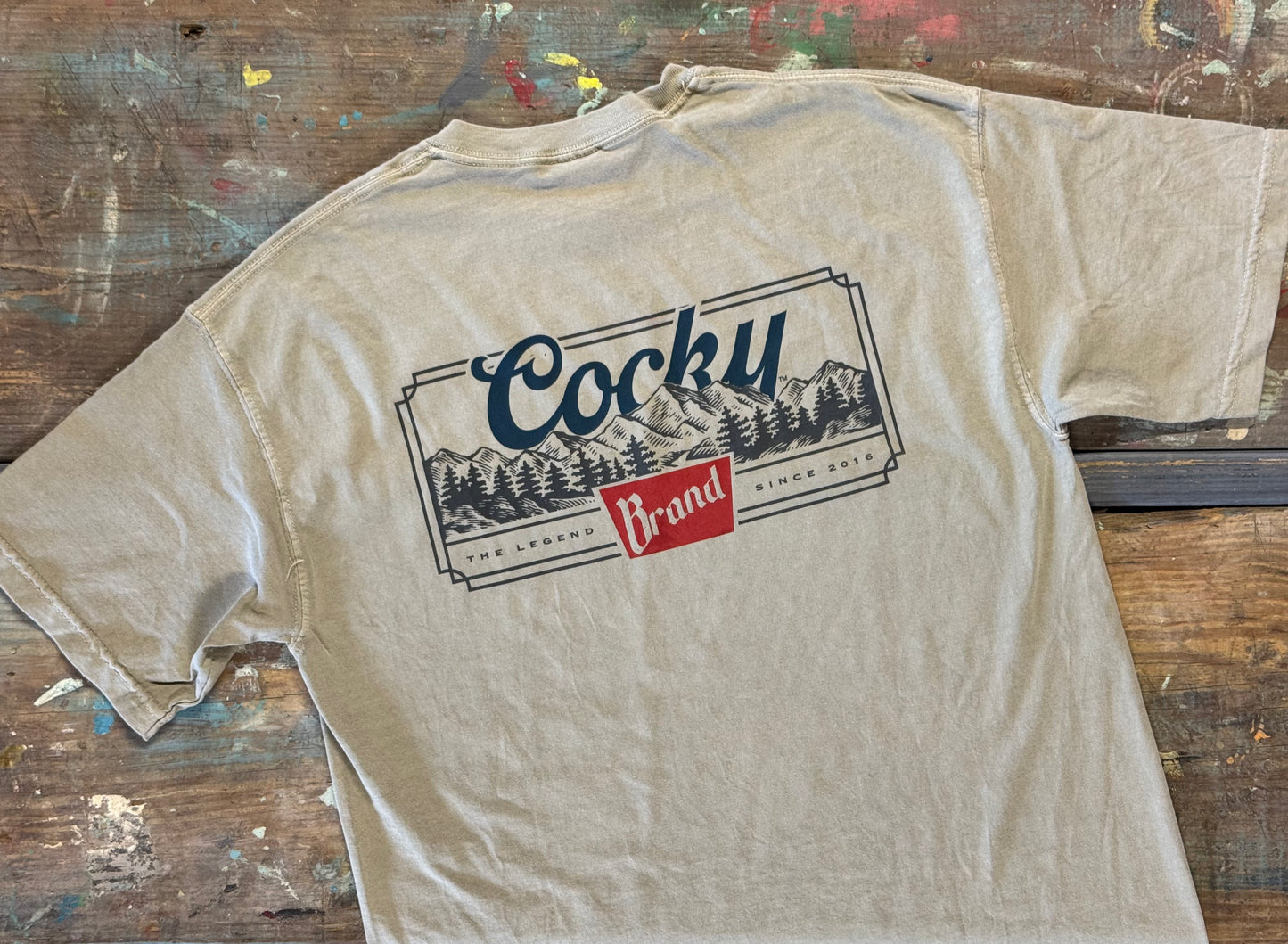 Cocky Mountain Ranger Vintage Tee