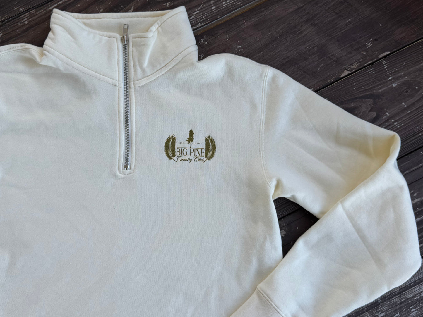 Big Pine Country Club Fleece Quarter Zip