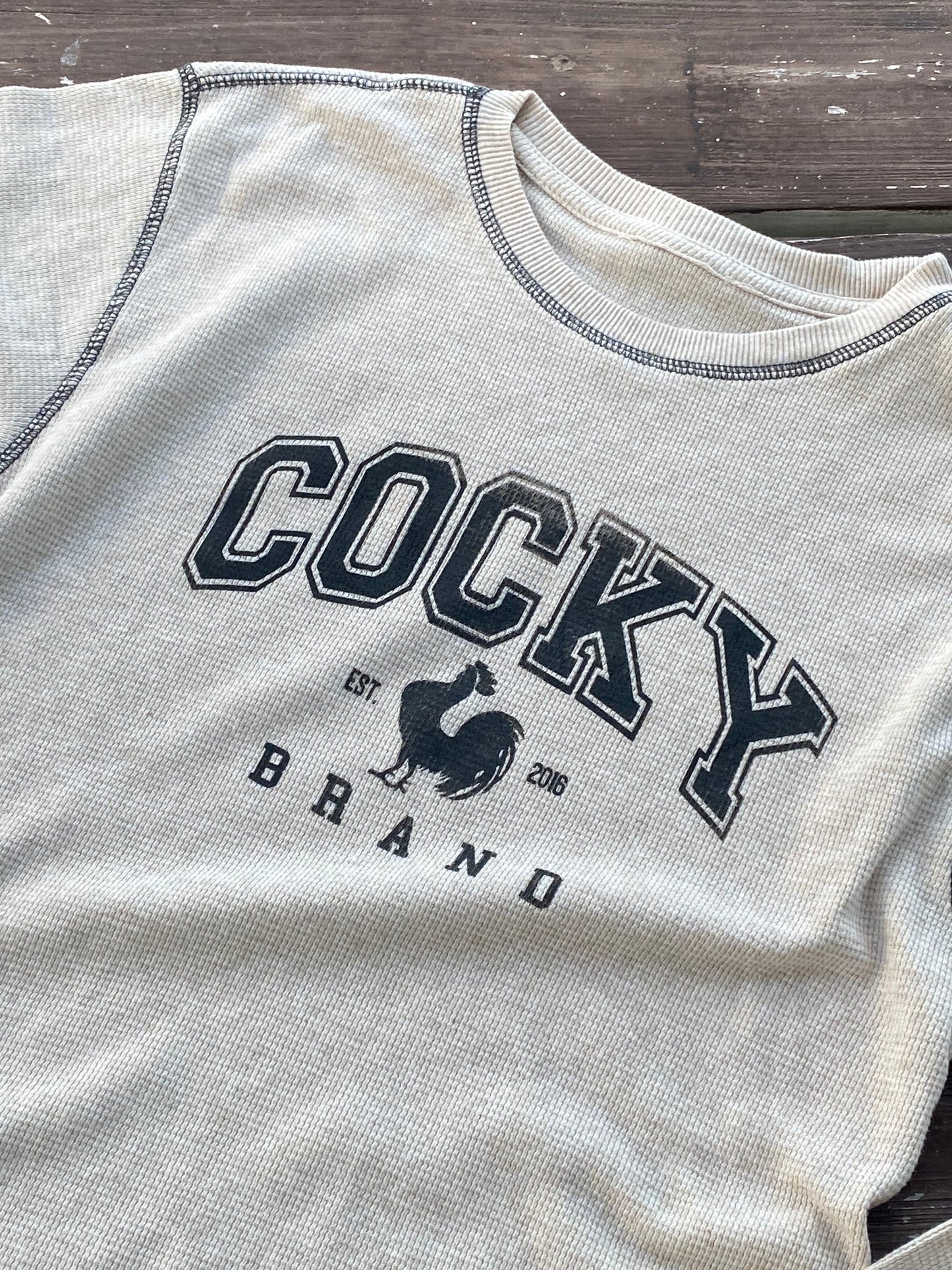 Cocky Collegiate Vintage Thermal