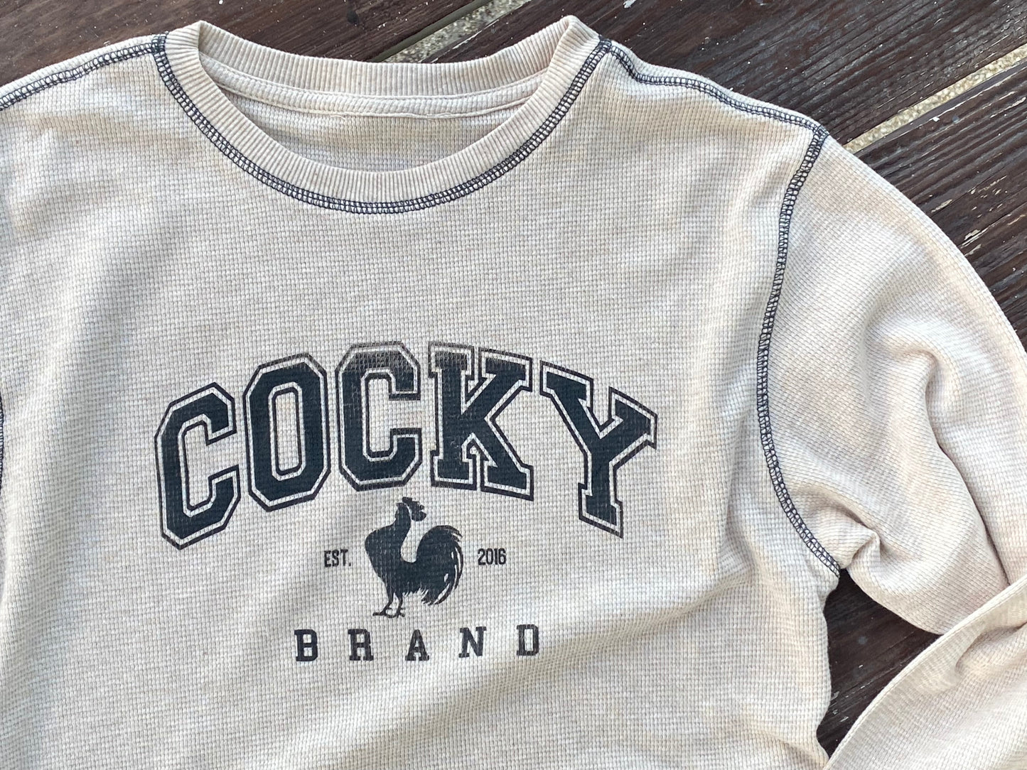 Cocky Collegiate Vintage Thermal