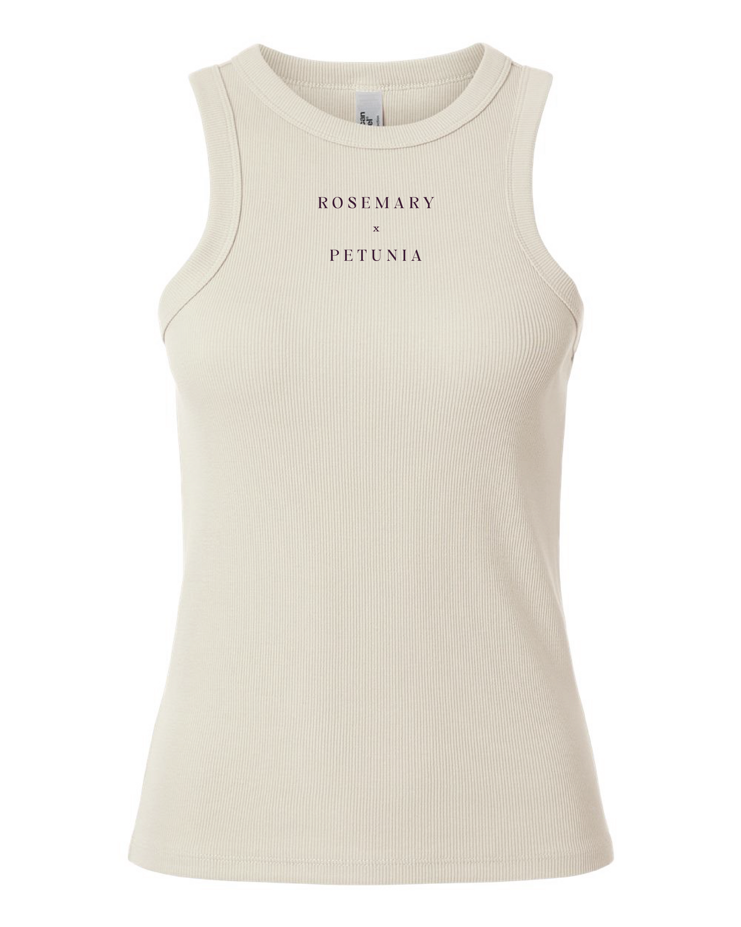 ROSEMARY x PETUNIA Micro Rib Tank
