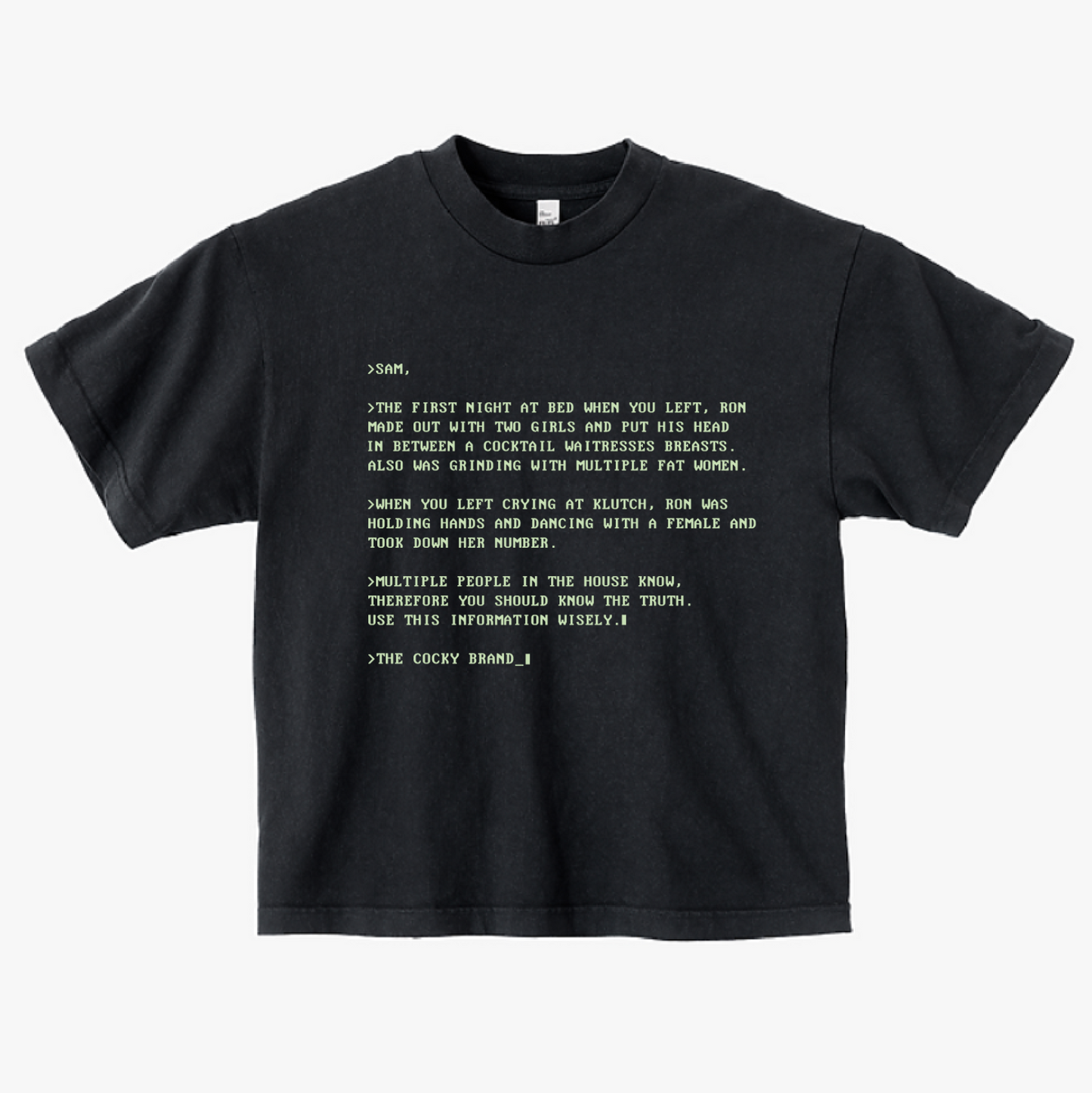 The Note-stalgia Tee